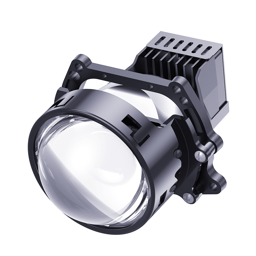 E16: proyector LED de 3,0 pulgadas para vehículos con volante a la izquierda o a la derecha