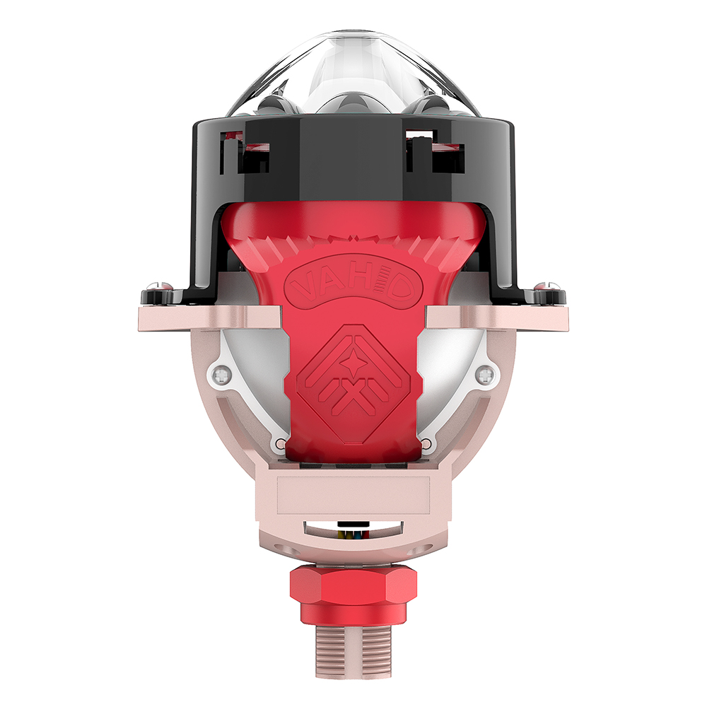 Proyector Bi-LED VAHID V2 de 3,0 pulgadas con 3 lentes láser para retrofit y mejora de faros
