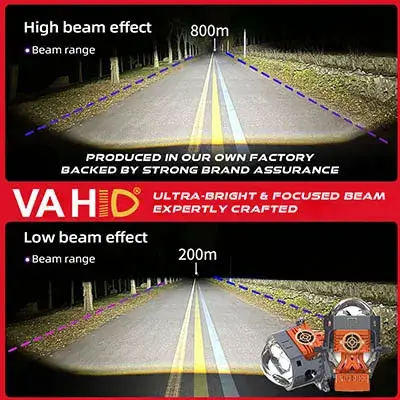 Proyector Bi-LED VAHID MS2 de 3,0 pulgadas