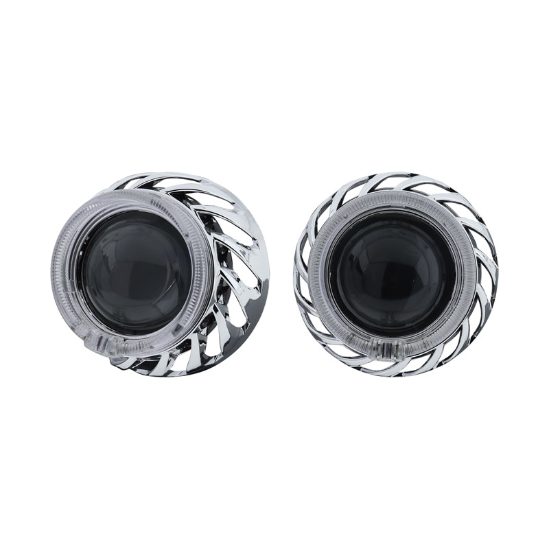 Cubierta LED con efecto cristal C13 para proyector de 2,5 pulgadas