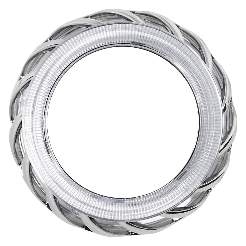 Cubierta LED con efecto cristal C13 para proyector de 2,5 pulgadas