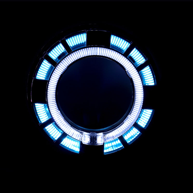 Cubierta LED con efecto cristal C14 para proyector de 3,0 pulgadas