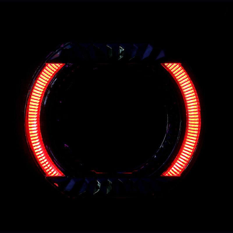 C17: cubierta LED con efecto cristal para proyector de 3,0 pulgadas
