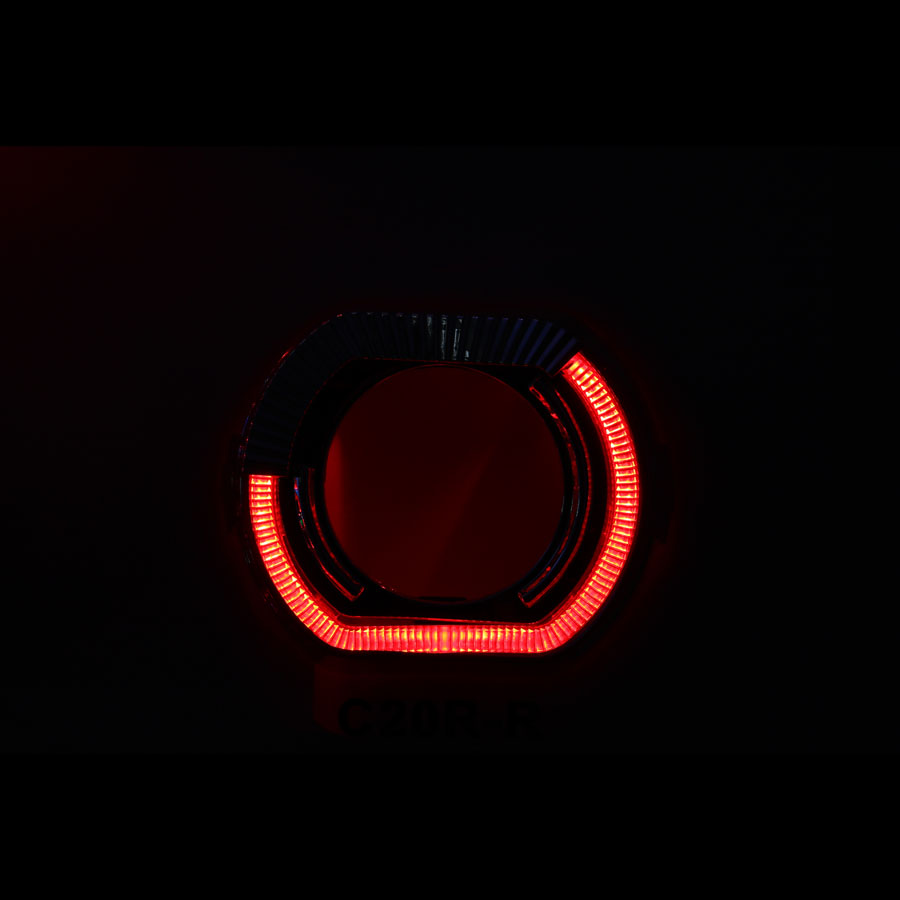 Cubierta LED con efecto cristal C21 para proyector de 3,0 pulgadas