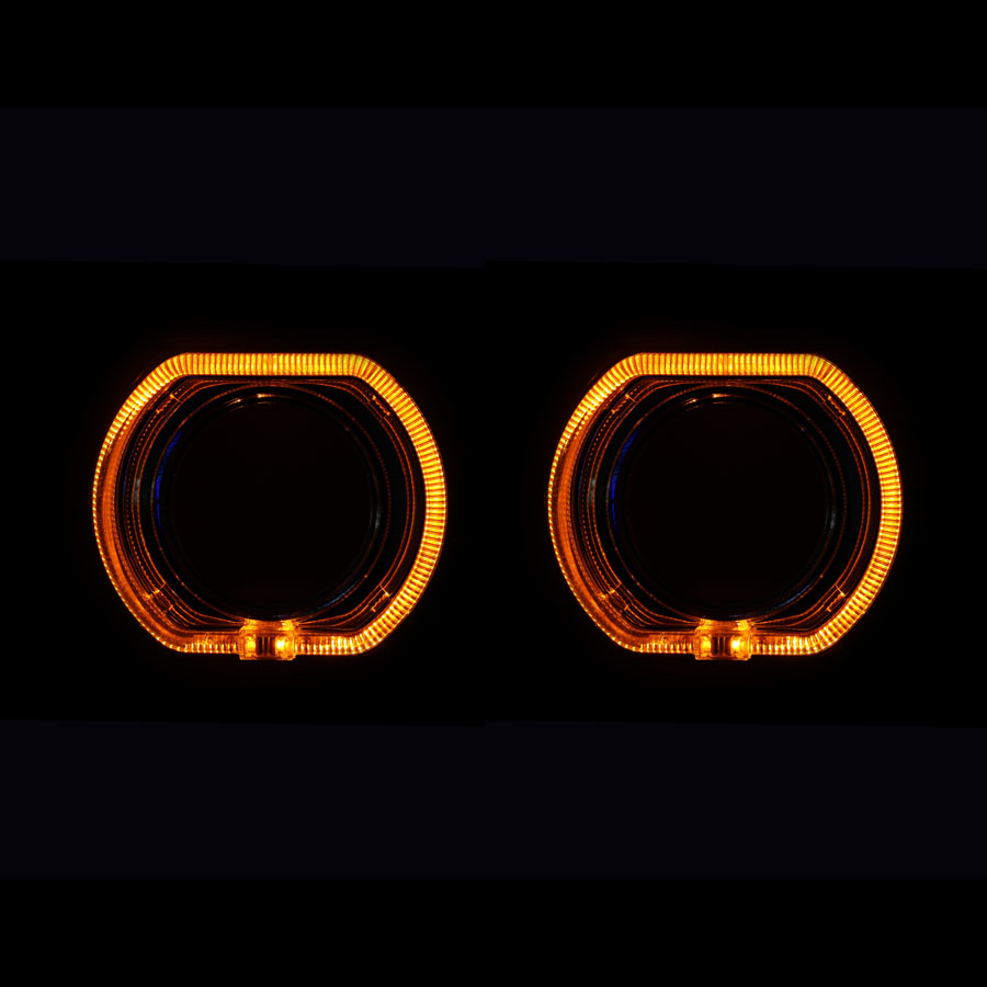Cubierta LED con efecto cristal C31 para proyector de 3,0 pulgadas