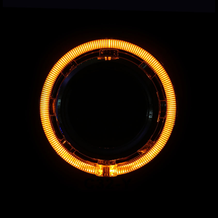 Cubierta LED con efecto cristal C32 para proyector de 3,0 pulgadas