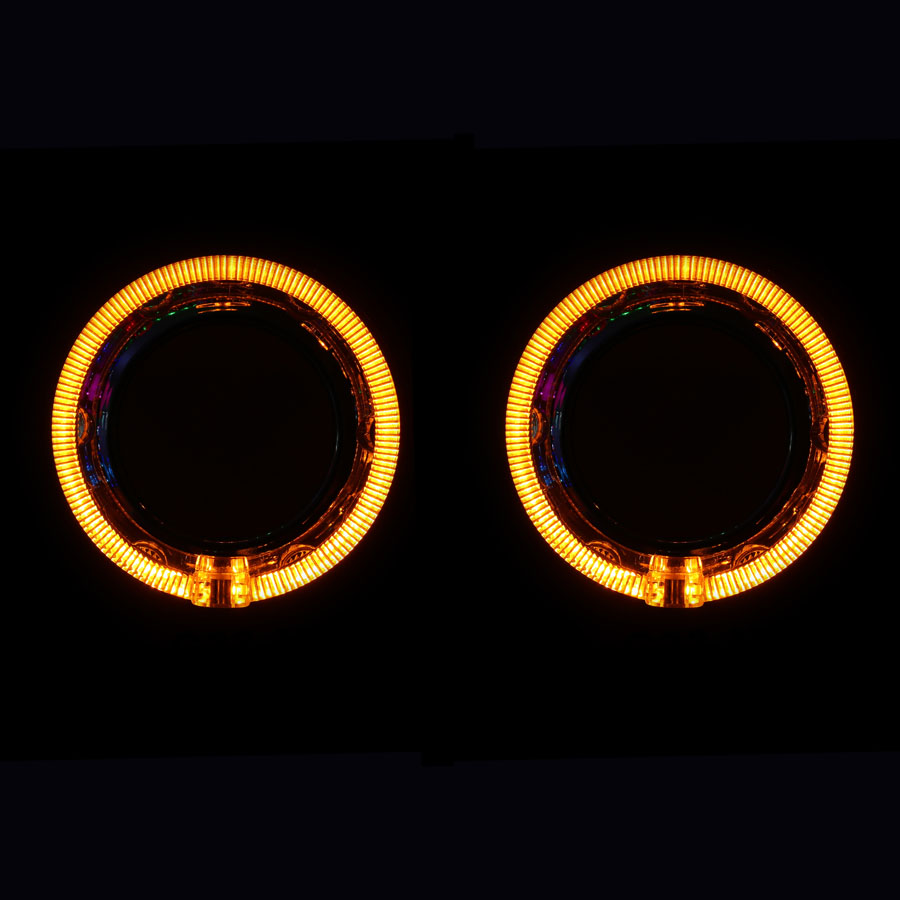 Cubierta LED con efecto cristal C34 para proyector de 3,0 pulgadas