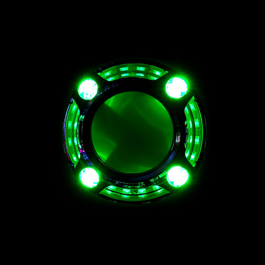 Cubierta LED con efecto cristal C37A para proyector de 3,0 pulgadas