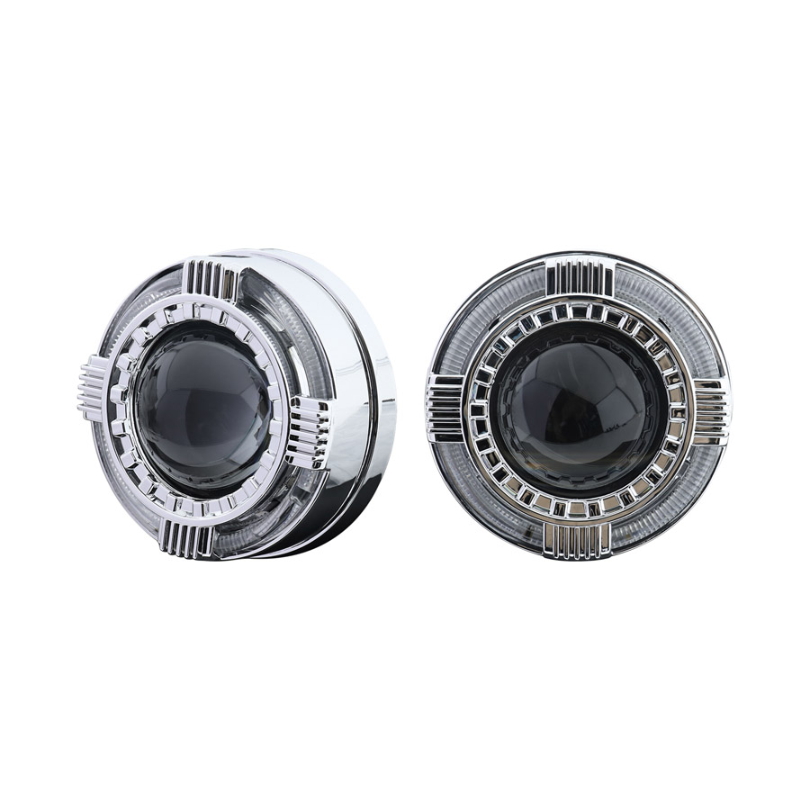 Cubierta LED con efecto cristal C43 para proyector de 3,0 pulgadas