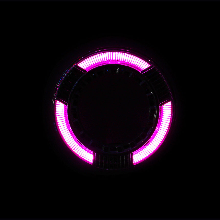 Cubierta LED con efecto cristal C47 para proyector de 3,0 pulgadas