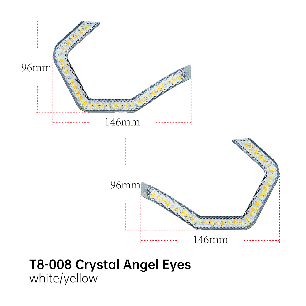Ojos de ángel para BMW T8-08