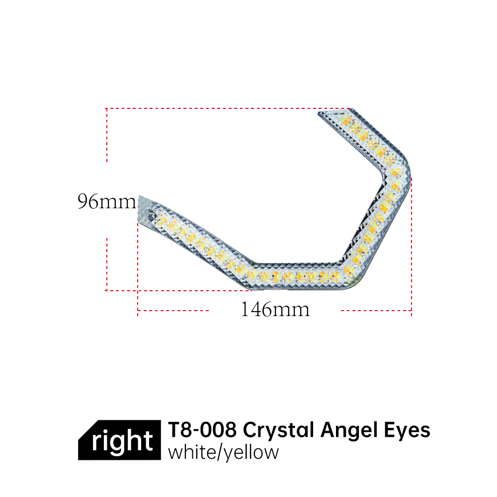 Ojos de ángel para BMW T8-08