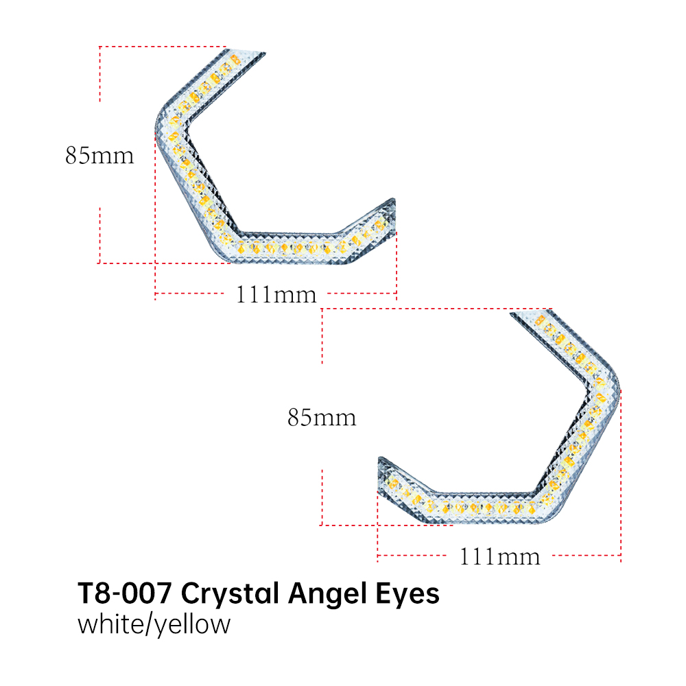Ojos de ángel para BMW T8-07
