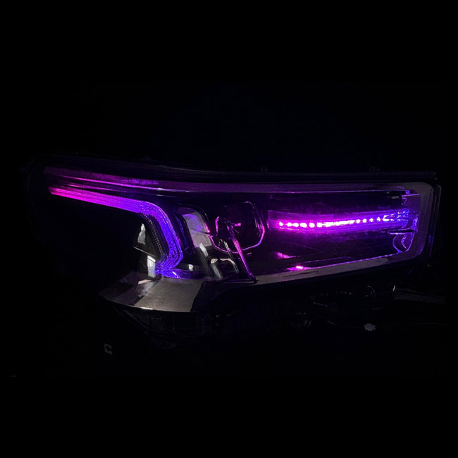 Luces diurnas DRL WRGB para HILUX REVO 2023 