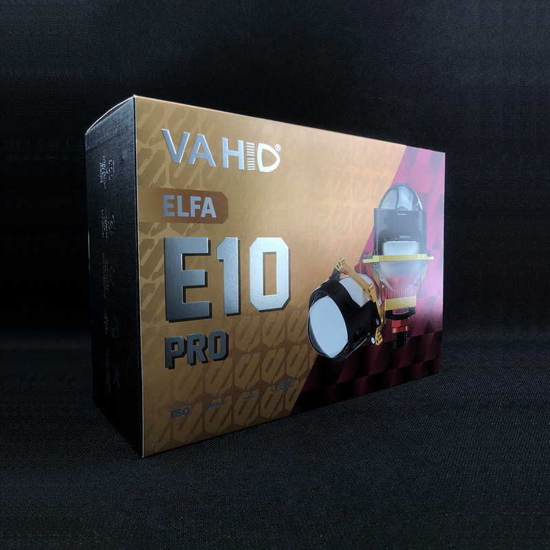 Proyector LED para faros VAHID E10 Pro T de 3,0 pulgadas, LHD/RHD, 12 V/24 V