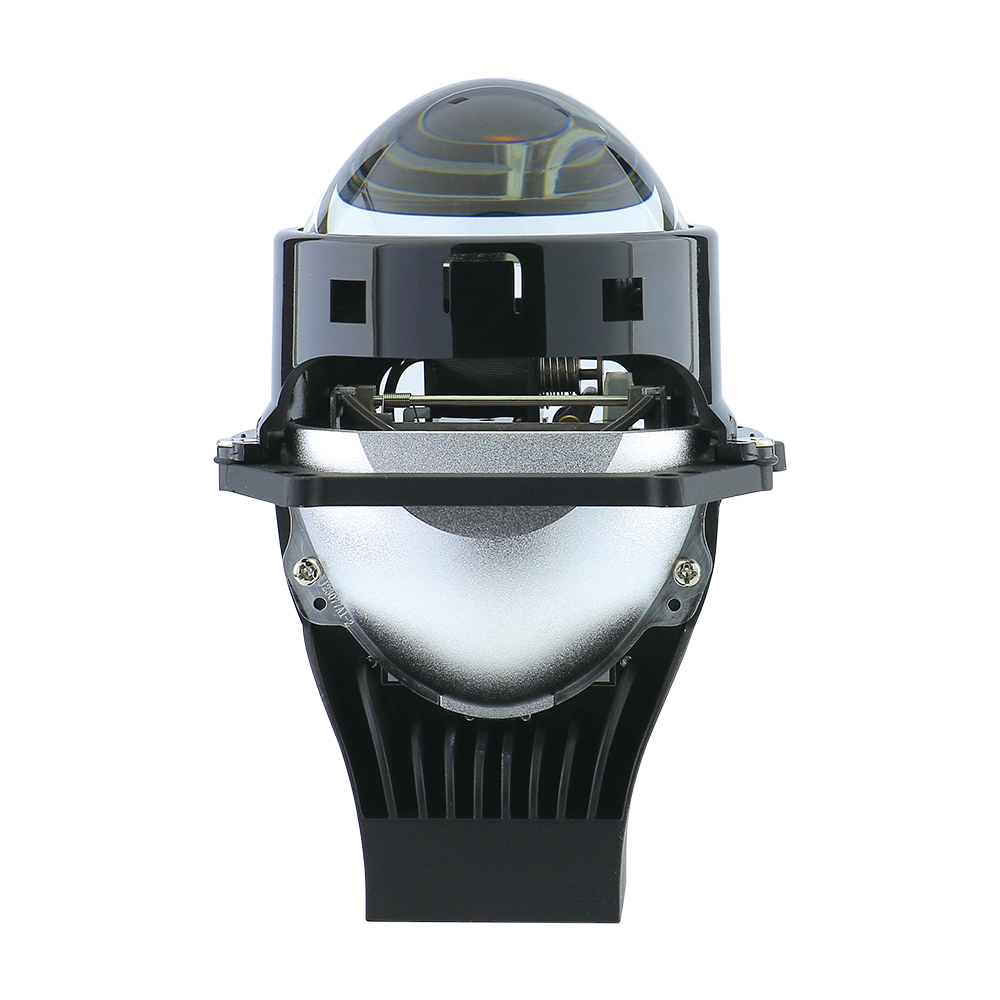 Proyector Bi-LED V1 serie Venus de 3,0 pulgadas para retrofit de faros, con doble reflector y doble fuente LED
