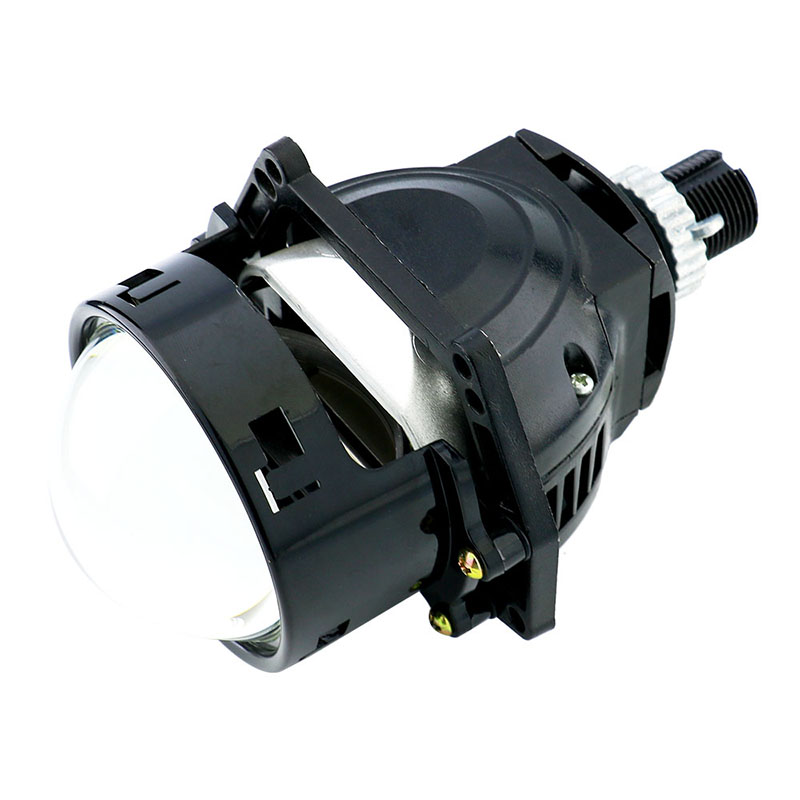 Proyector LED para faros E10 de 3,0 pulgadas, base trasera tipo T
