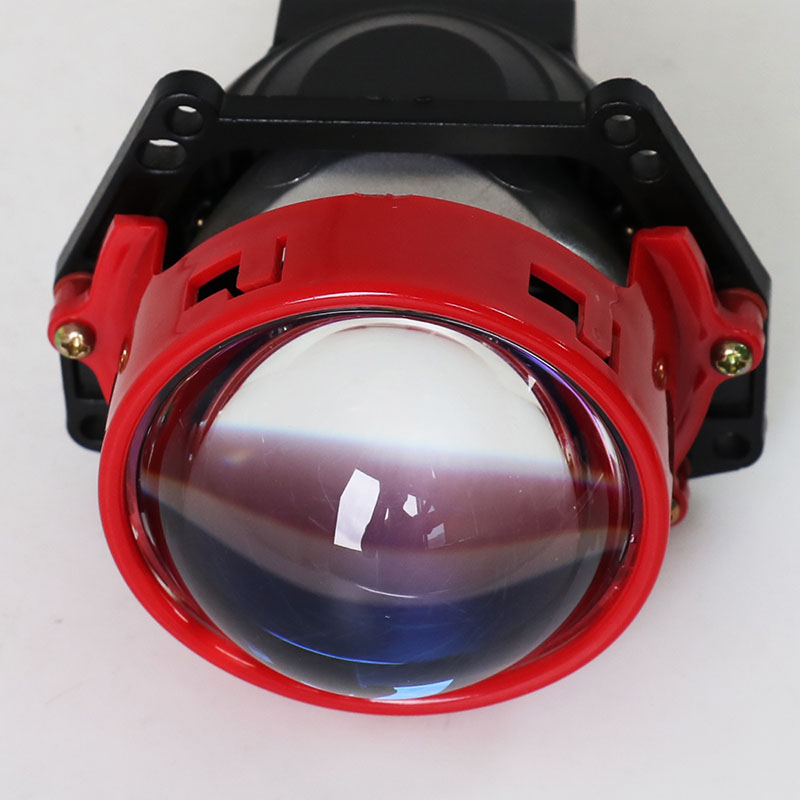 Proyector LED para faros E10 de 3,0 pulgadas, base trasera tipo Y