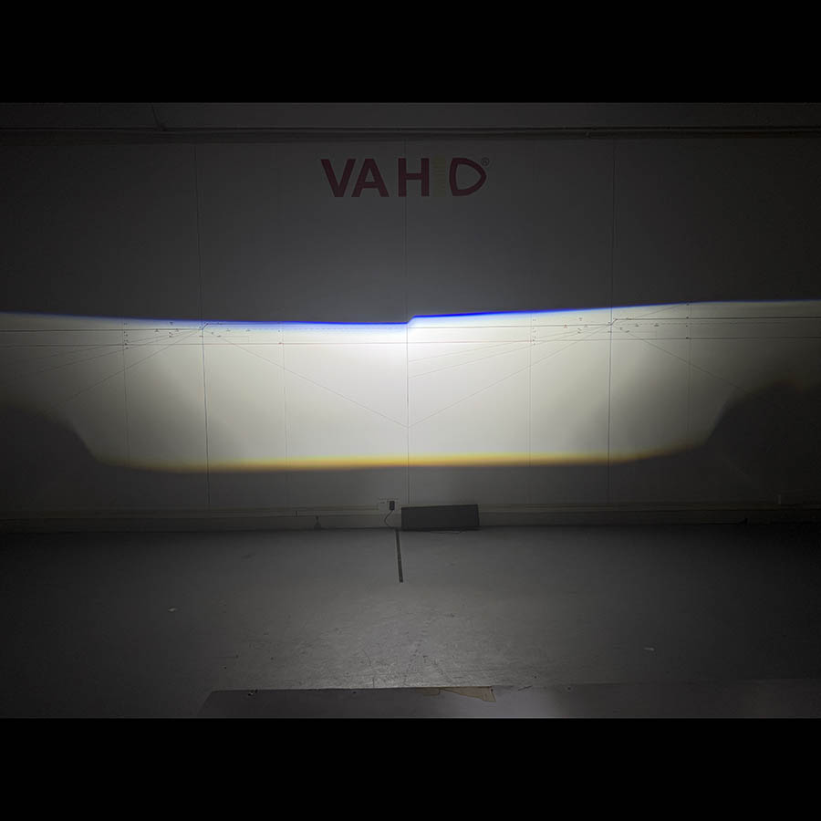 Proyector Bi-LED VAHID V2 de 3,0 pulgadas con 3 lentes láser para retrofit y mejora de faros