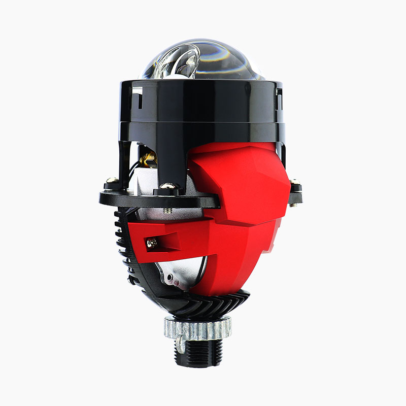 Proyector Bi-LED VAHID V4 de 2,5 pulgadas y 7500 lm, con 2 lentes láser para retrofit y mejora de faros