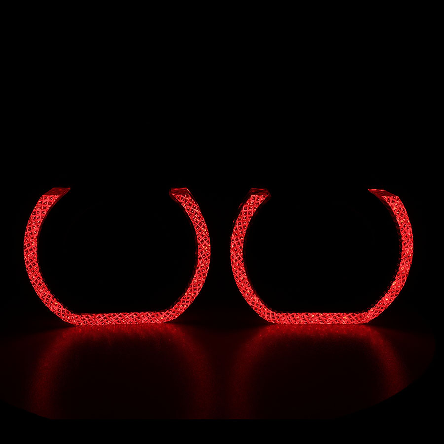 Cubiertas VAHID i9-U25 con ojos de ángel 5D y aros halo para proyectores de 3,0 pulgadas y retrofit de faros