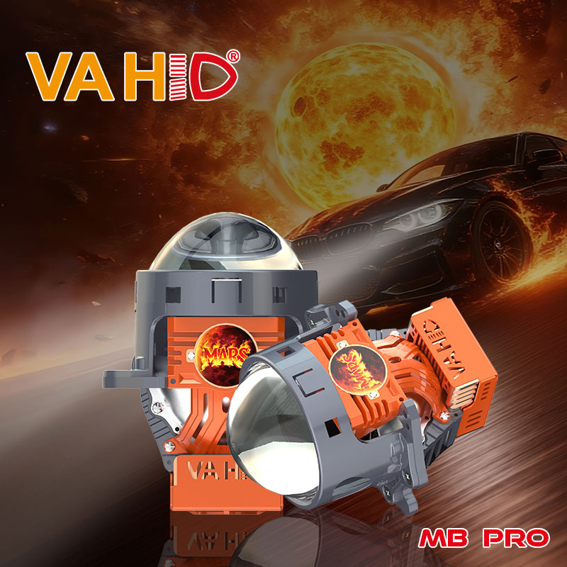 Proyector Dual Bi-LED láser VAHID MB Pro de 3,0 pulgadas