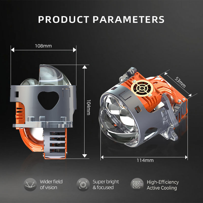 Proyector Bi-LED VAHID X2B para retrofit de faros