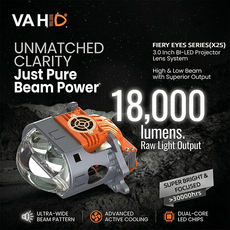 Proyector Bi-LED VAHID X2S para retrofit de faros