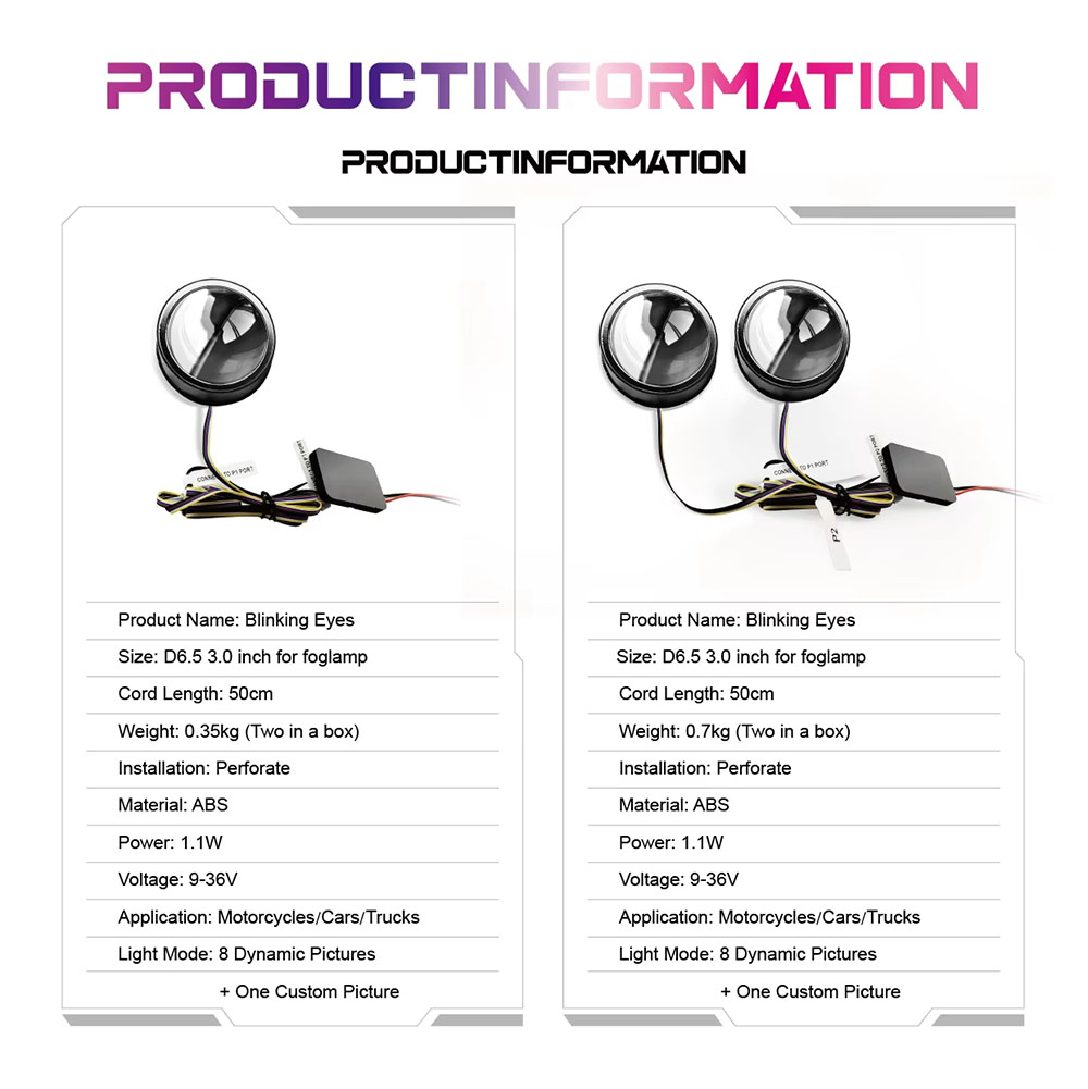 Proyector LED para neblineros VAHID D6.5