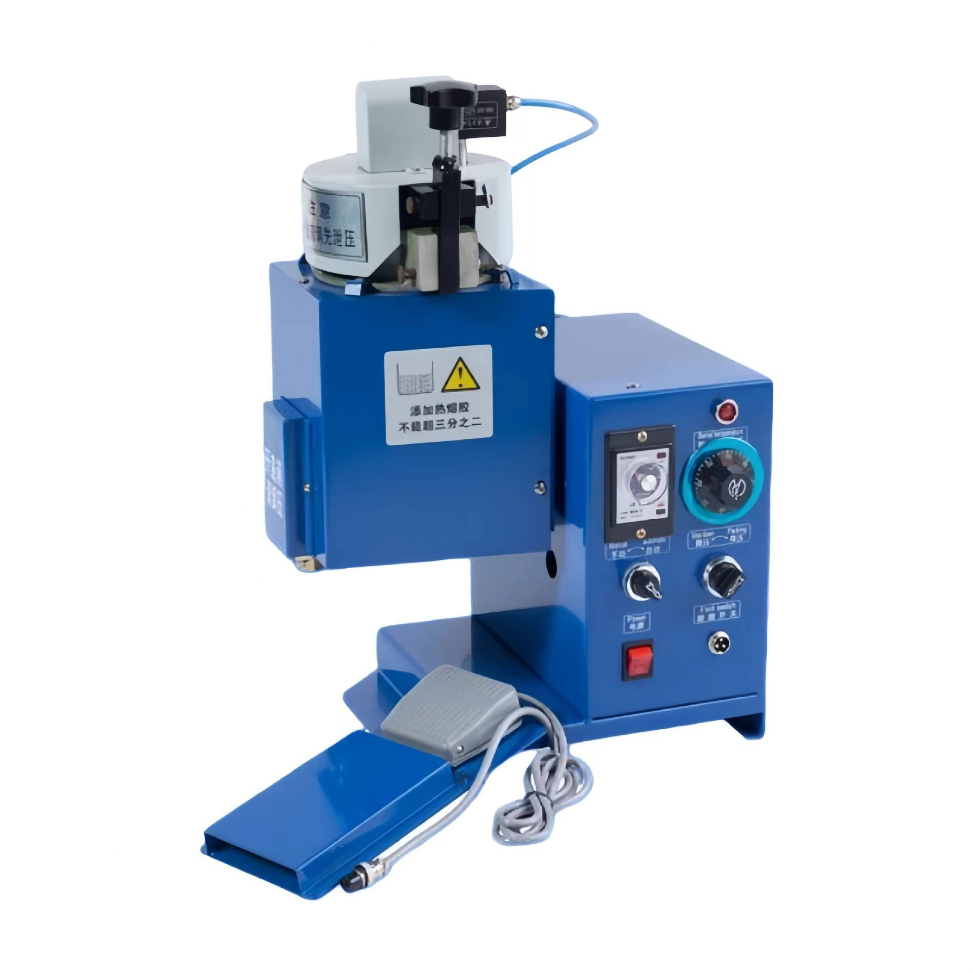 Máquina presurizada de adhesivo termofusible con aplicación por puntos y pulverización para reparar y sellar faros